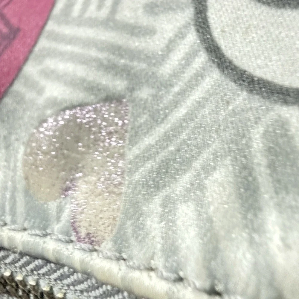 Coach Poppy Hearts Glitter Hobo Shoulder Purse Bag